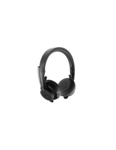 Logitech Zone Zestaw Słuchawkowy Bezprzewodowy Opaska Na Głowę Biuro/Centrum Telefoniczne Bluetooth Grafitowy