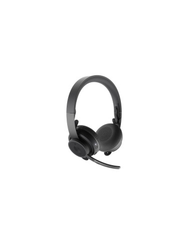 Logitech Zone Zestaw Słuchawkowy Bezprzewodowy Opaska Na Głowę Biuro/Centrum Telefoniczne Bluetooth Grafitowy