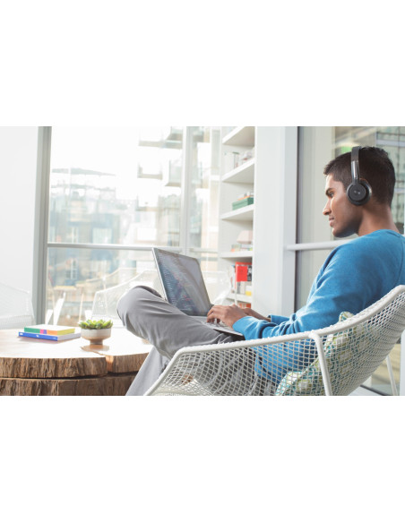 Logitech Zone Zestaw Słuchawkowy Bezprzewodowy Opaska Na Głowę Biuro/Centrum Telefoniczne Bluetooth Grafitowy
