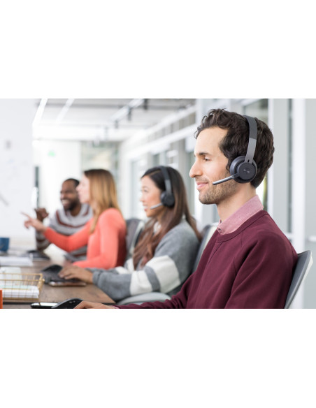 Logitech Zone Zestaw Słuchawkowy Bezprzewodowy Opaska Na Głowę Biuro/Centrum Telefoniczne Bluetooth Grafitowy