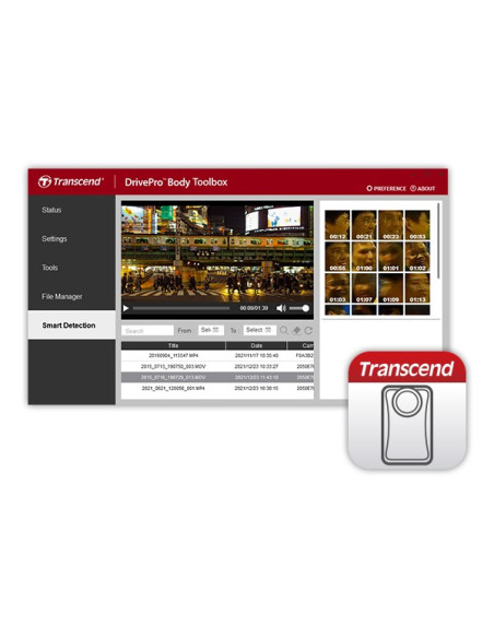 Transcend Drivepro Body 10 Kamera Tułowia Przewodowa 1920 X 1080 Px Czarny Bateria