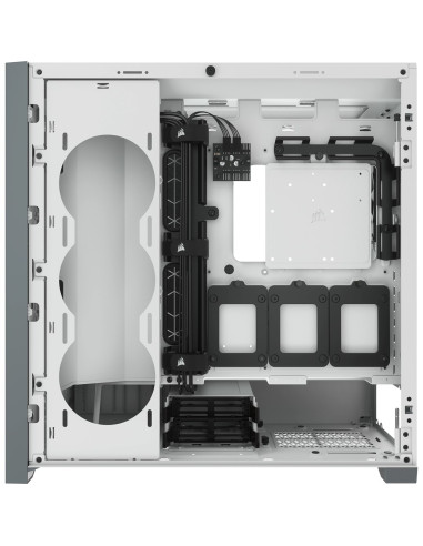 Obudowa Corsair 5000D Airflow Mid-Tower Atx Tempered Glass White (Cc-9011211-Ww)