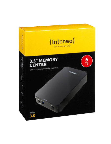 Intenso Memory Center Zewnętrzny Dysk Twarde 6 Tb Czarny