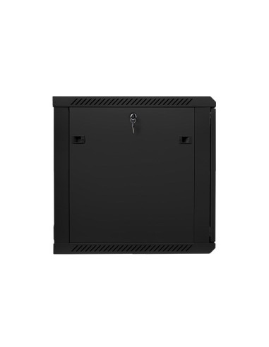 Szafa Rack Lanberg Wf01-6612-10B (12U  635Mm / 600Mm / 600 Mm  Wisząca  Szklane  19''  Kolor Czarny)