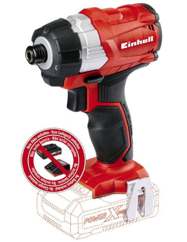 Einhell Te-Ci 18 Li 1/4" 2900 Rpm 180 N·m Czarny, Czerwony
