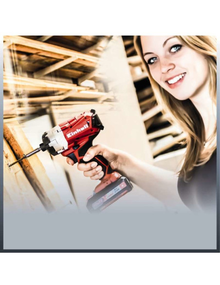 Einhell Te-Ci 18 Li 1/4" 2900 Rpm 180 N·m Czarny, Czerwony