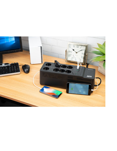 Apc Back-Ups 850Va 230V Usb/Type-C And A Charging Ports