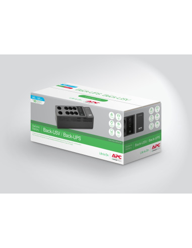 Apc Back-Ups 850Va 230V Usb/Type-C And A Charging Ports