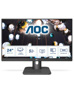 Aoc E1 24E1Q Monitor Komputerowy 60,5 Cm (23.8") 1920 X 1080 Px Full Hd Led Czarny