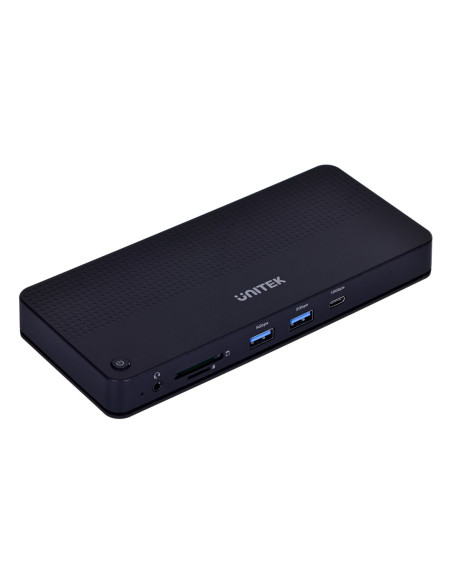 Unitek Stacja Dokująca Usb 4 12W1, Hdmi/Dp 8K,4X Usb-C, 3Xusb-A, Sd, Powerdelivery 100W