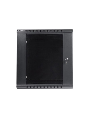 Szafa Rack Lanberg Wf01-6412-10B (12U  635Mm / 600Mm / 450 Mm  Wisząca  Szklane  19''  Kolor Czarny)