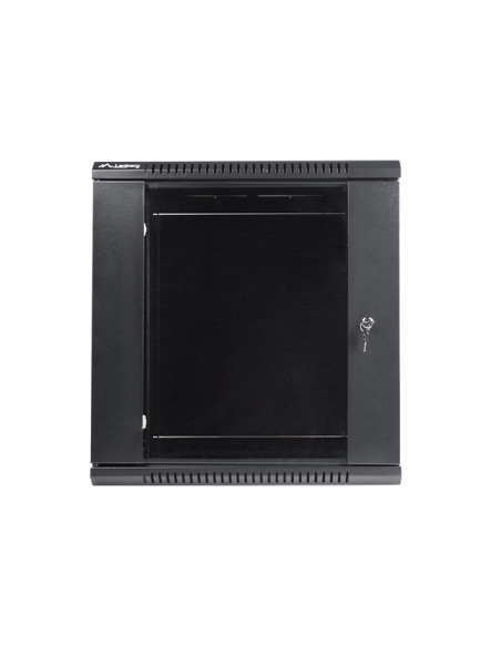 Szafa Rack Lanberg Wf01-6412-10B (12U  635Mm / 600Mm / 450 Mm  Wisząca  Szklane  19''  Kolor Czarny)