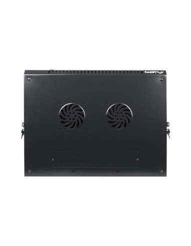 Szafa Rack Lanberg Wf01-6412-10B (12U  635Mm / 600Mm / 450 Mm  Wisząca  Szklane  19''  Kolor Czarny)