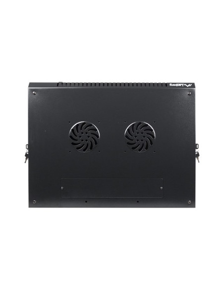 Szafa Rack Lanberg Wf01-6412-10B (12U  635Mm / 600Mm / 450 Mm  Wisząca  Szklane  19''  Kolor Czarny)