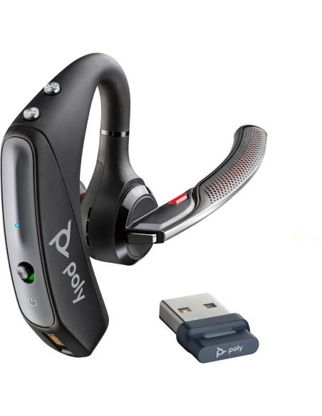 Poly Zestaw Słuchawkowy Voyager 5200 Usb-A Bluetooth + Adapter Bt700