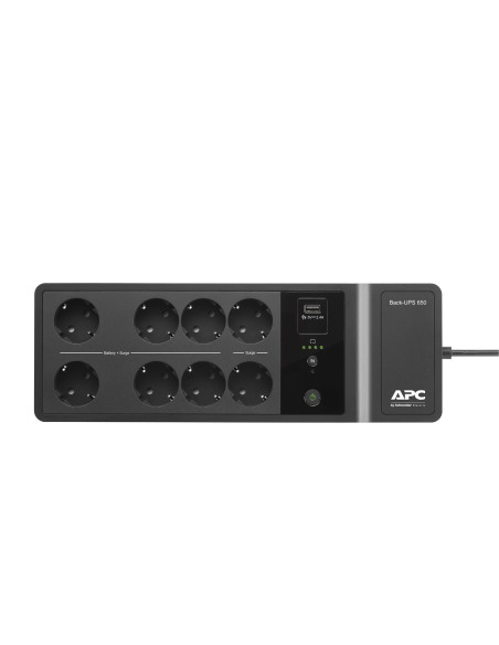 Apc Back-Ups 650Va 230V 1 Usb/Charging Ports
