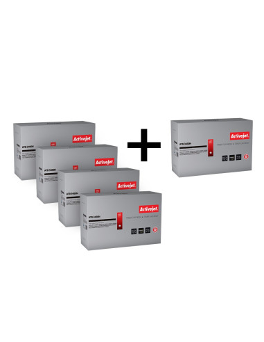 4 X Activejet Toner Do Brother Tn-3480 New Atb-3480N + Activejet Toner Do Brother Tn-3480 New Atb-3480N Za1Zł