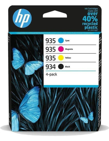 Hp 934 Black / 935 Cmy Ink/Cartridge 4-Pack
