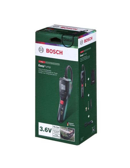 Bosch Easypump Elektryczna Pompa Powietrza 10 Bar 10 L/Min