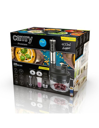Blender Ręczny Adler Cr 4623 (1600W  Kolor Czarny)