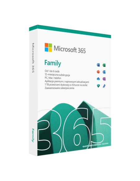 Microsoft 365 Family Polish Eurozone Subscr