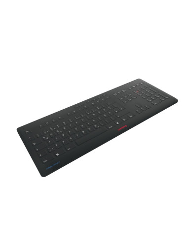 Cherry Stream Klawiatura Uniwersalne Rf Bezprzewodowy + Usb Qwertz Niemiecki Czarny