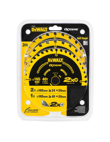 Dewalt Dt10397-Qz Ostrze Do Piły Tarczowej 3 Szt.