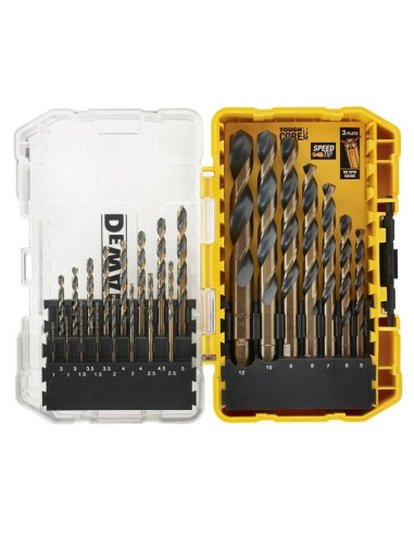 Zestaw Wierteł Do Metalu Dewalt Dt70729-Qz Hss-G - 23 Szt.