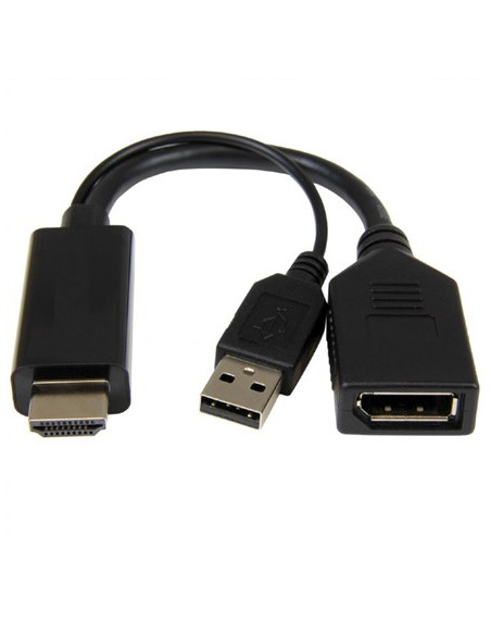 I/O Adapter Hdmi To Dp/Black A-Hdmim-Dpf-01 Gembird