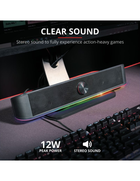 Głośnik Trust Gxt619 Thorne Rgb Led Soundbar
