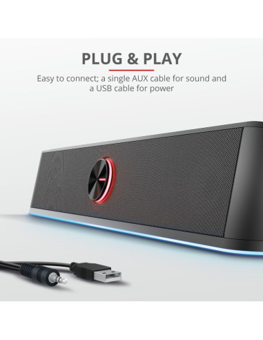 Głośnik Trust Gxt619 Thorne Rgb Led Soundbar