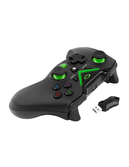 Gamepad Bezprzewodowy Esperanza Egg112K (Pc, Ps3, Xbox One  Kolor Czarny, Kolor Zielony)