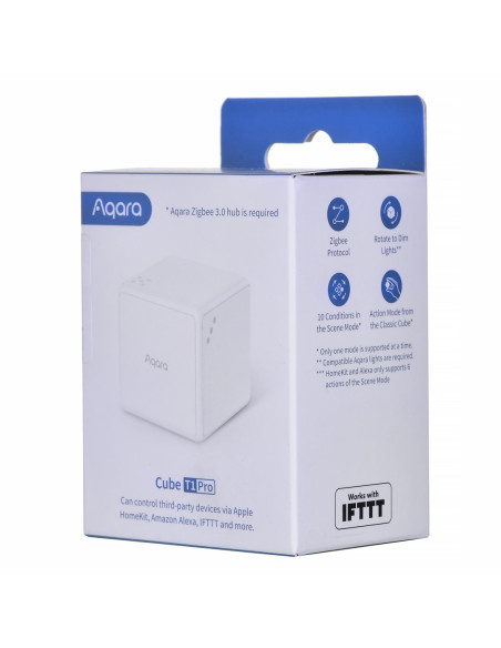 Aqara Cube T1 Pro | Kostka Sterująca | Kontroler, Zigbee, Biała, Ctp-R01