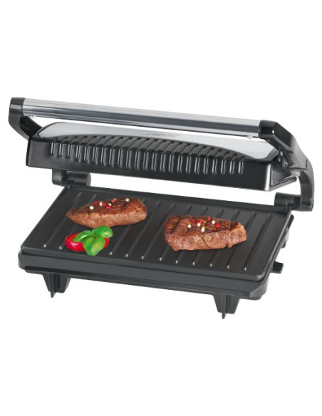 Grill Clatronic Mg 3519 (Stołowy-Zamknięty  700W  Kolor Srebrny)