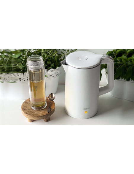 Czajnik Bezprzewodowy 1,7L Mpm Mcz-105 Biały