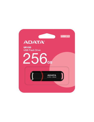 Pendrive Adata Uv150 Auv150-256G-Rbk (256Gb, Usb 3.0, Kolor Czarny)