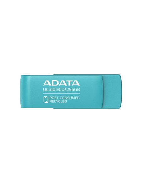 Adata Uc310 Eco Pamięć Usb 256 Gb Usb Typu-A 3.2 Gen 1 (3.1 Gen 1) Zielony