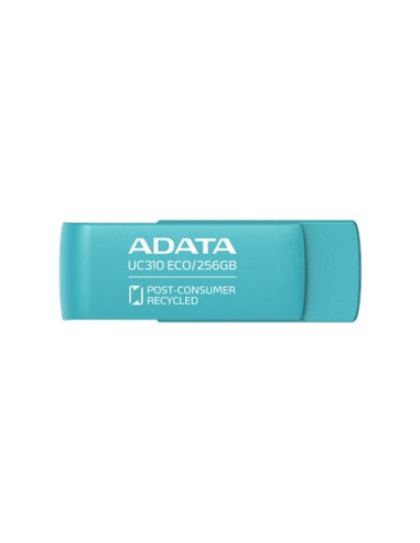 Adata Uc310 Eco Pamięć Usb 256 Gb Usb Typu-A 3.2 Gen 1 (3.1 Gen 1) Zielony