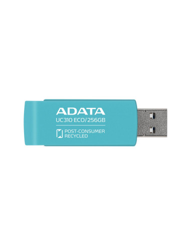 Adata Uc310 Eco Pamięć Usb 256 Gb Usb Typu-A 3.2 Gen 1 (3.1 Gen 1) Zielony