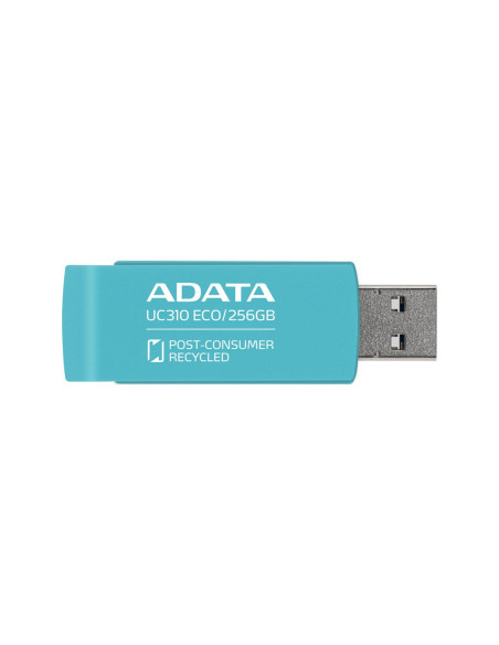 Adata Uc310 Eco Pamięć Usb 256 Gb Usb Typu-A 3.2 Gen 1 (3.1 Gen 1) Zielony