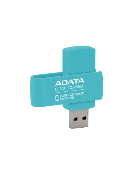 Adata Uc310 Eco Pamięć Usb 256 Gb Usb Typu-A 3.2 Gen 1 (3.1 Gen 1) Zielony