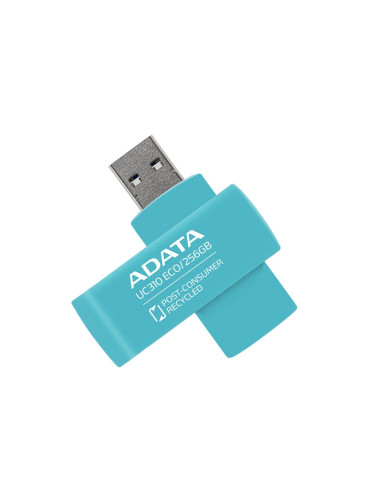 Adata Uc310 Eco Pamięć Usb 256 Gb Usb Typu-A 3.2 Gen 1 (3.1 Gen 1) Zielony