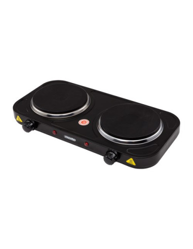 Mesko Home Ms 6509 Płyta Kuchenna Czarny Blat Płyta Uszczelniona 2 Stref(Y)