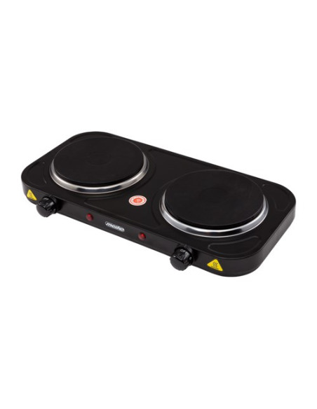 Mesko Home Ms 6509 Płyta Kuchenna Czarny Blat Płyta Uszczelniona 2 Stref(Y)