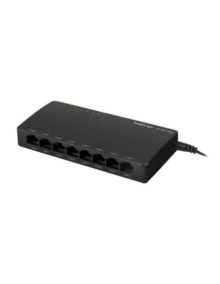 Lanberg Switch Dsp2-1008-12V (8-Port, 12V, 1Gb/S)