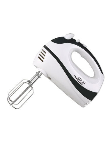 Mikser Ręczny Adler Ad 4205 (300W  Kolor Biały, Kolor Czarny)