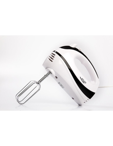 Mikser Ręczny Adler Ad 4205 (300W  Kolor Biały, Kolor Czarny)