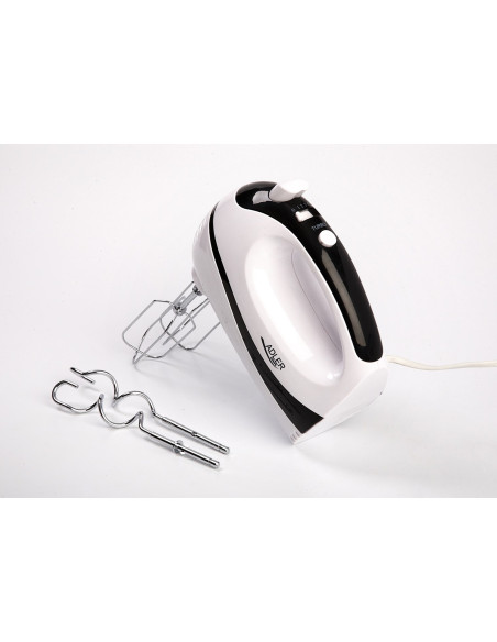 Mikser Ręczny Adler Ad 4205 (300W  Kolor Biały, Kolor Czarny)