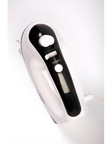 Mikser Ręczny Adler Ad 4205 (300W  Kolor Biały, Kolor Czarny)