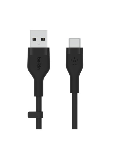 Kabel Belkin Boostcharge Flex Usb-C To Usb-A Cable 15W 3M Silicone Black